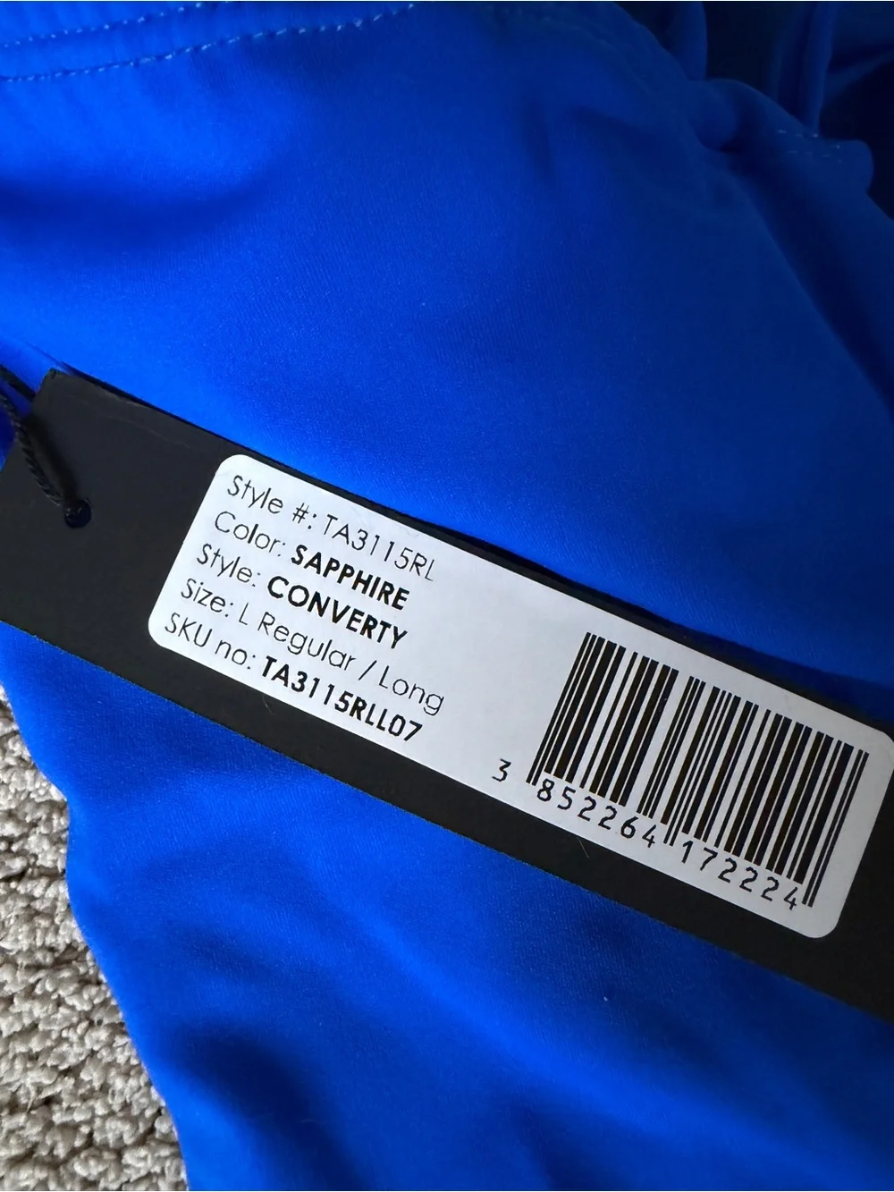 Strap Detail One-Piece Swimsuit - Cobalt Blue